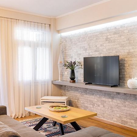 Pythagorio Blue Street Apartment With Balcony エクステリア 写真