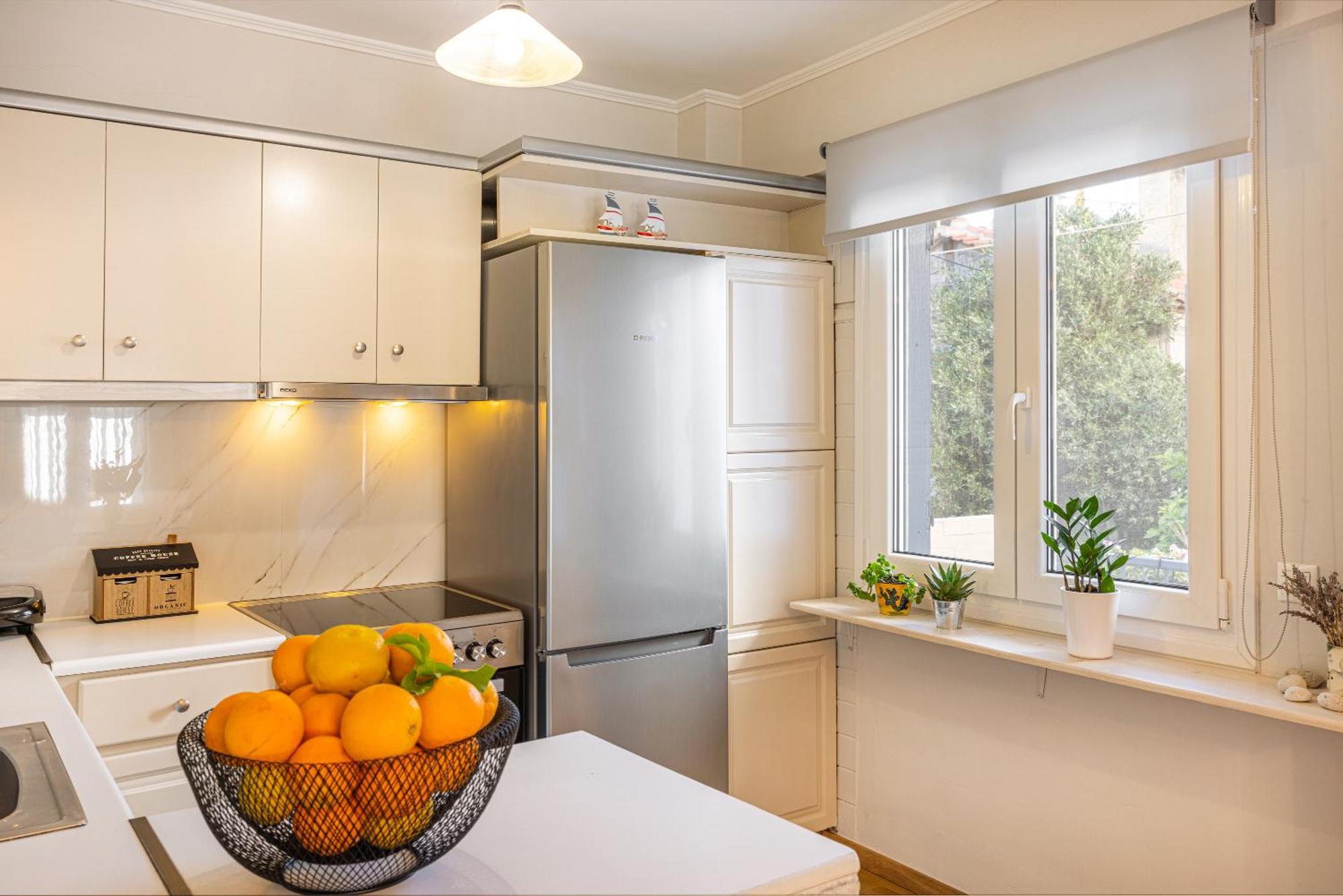 Pythagorio Blue Street Apartment With Balcony エクステリア 写真